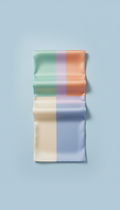 Pastel Silk Minimalist Scarf